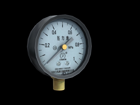 Pressure gauge pressure measuring instrument