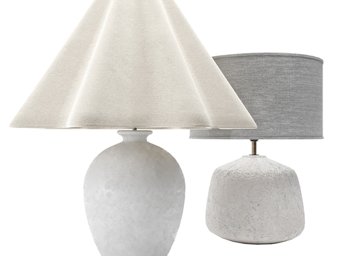 Simple table lamp gypsum table lamp