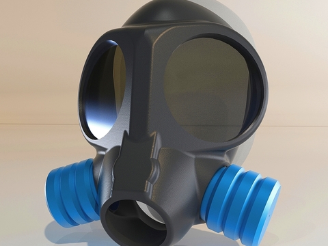 Modern gas mask goggles