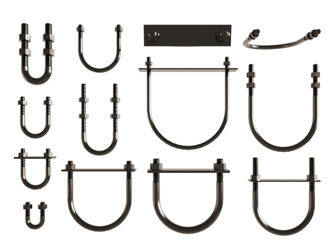 U-bolt nut screw horse screw