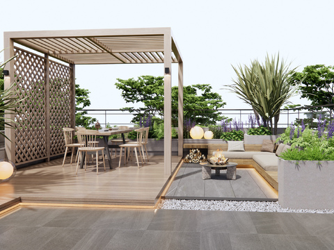 Roof garden Balcony Terrace