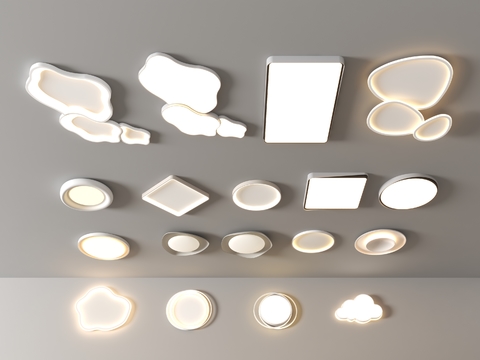 Bedroom lamp Geometric ceiling lamp