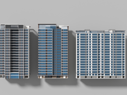 Residential commercial housing in high-rise residential quarters