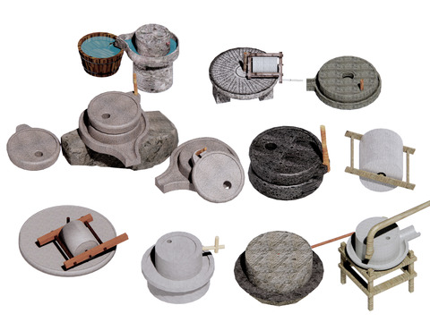 Chinese Stone Mill Grinding Disc Stone Mill