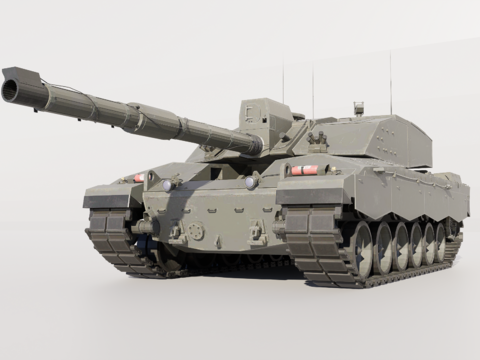 The Challenger 2 Tank