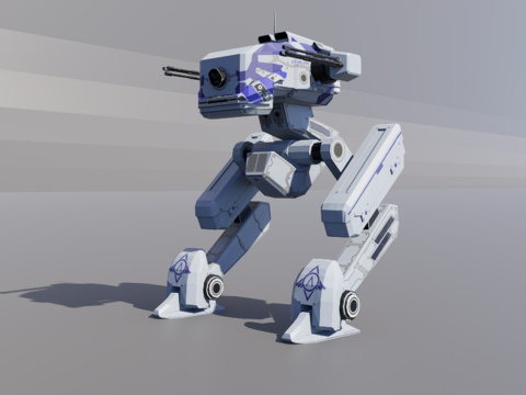 Reloading mecha intelligent robot