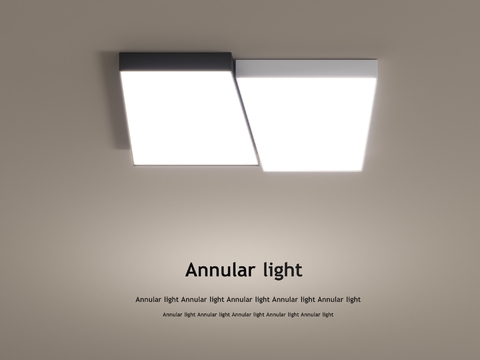 Ceiling lamp square lamp