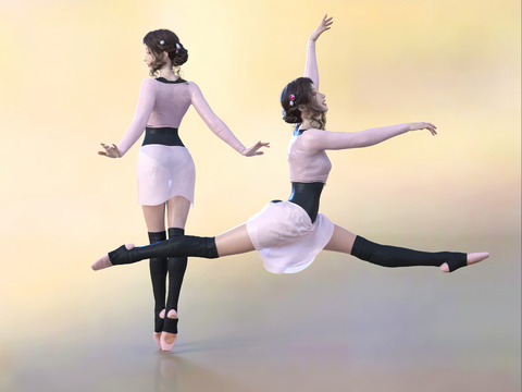 Modern Dance Woman Dance Student