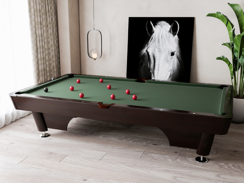 Billiard table billiards