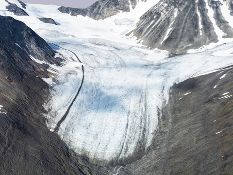 Glacier View Valley Canyon