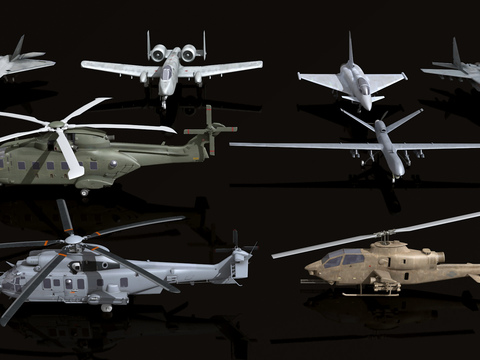 Fighter helicopter transport aircraft