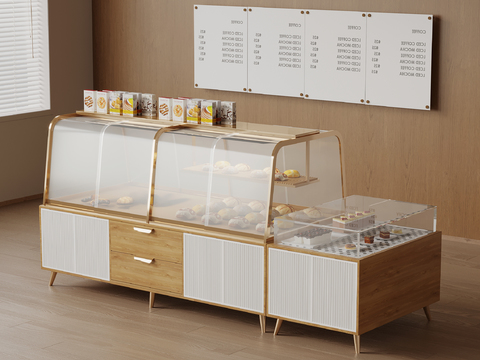 Modern Bakery Display Stand