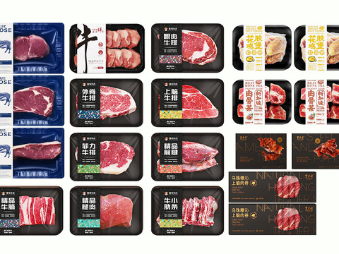 Meat Fresh Steak Packaging Food