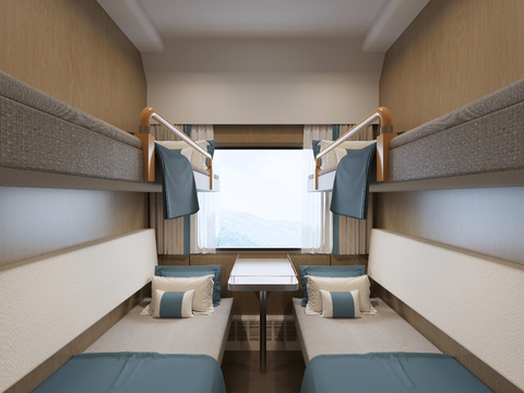 train sleeper compartment