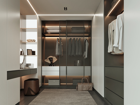 Modern Cloakroom