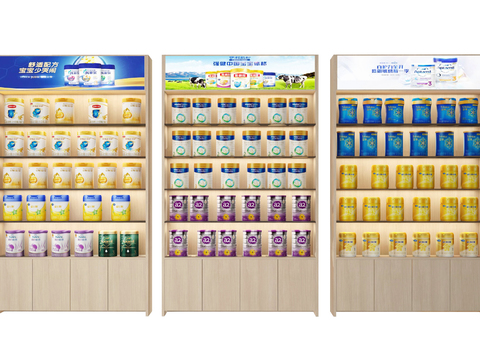 Baby milk powder milk powder tank milk powder cabinet