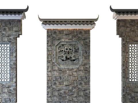 Huizhou Horse Head Wall Courtyard Wall Landscape Wall