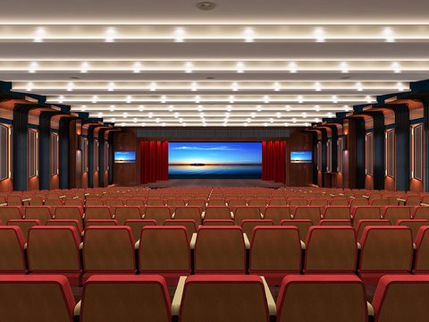 Modern lecture hall multi-function hall