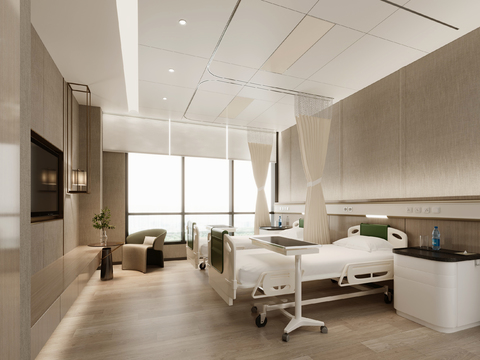 Modern ward nursing room