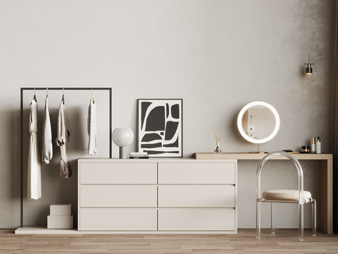 Cream Style Dressing Table