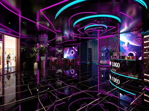 KTV Hall nightclub bar