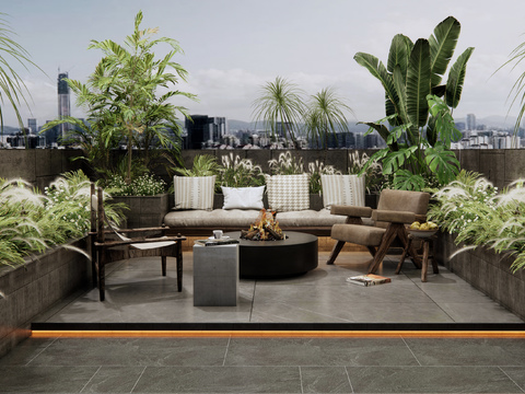 Roof garden Balcony Terrace