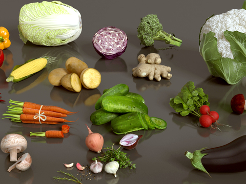 Vegetables and fruits