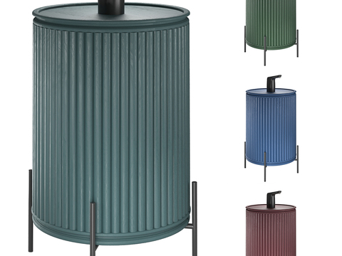 Metal water storage bucket