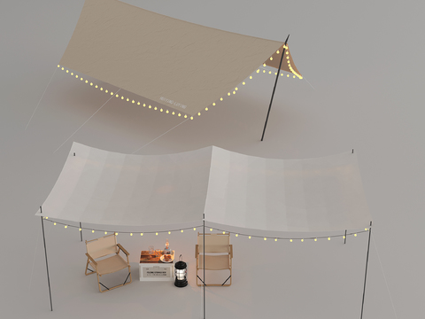 Outdoor tent canopy