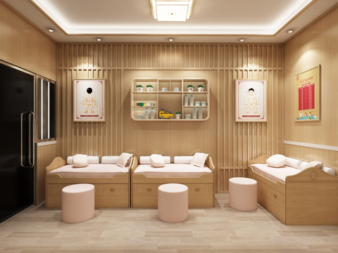 New Chinese-style Pediatric Massage Room