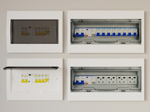 Switch distribution box total gate