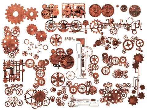 Industrial Gear Engine Gear Sculpture