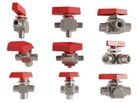 Valve Switch Mixing Valve Piping Parts Tee Hardware Components