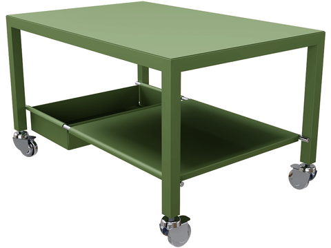 Mobile table trolley