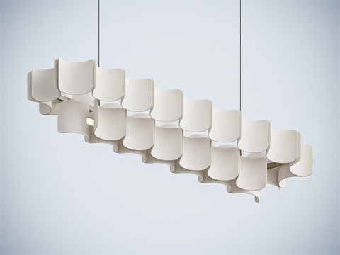 Cream Style chandelier strip chandelier