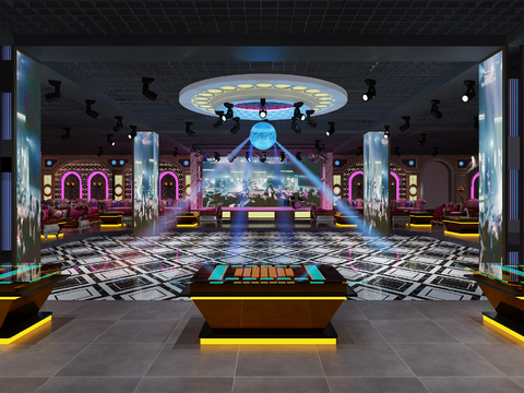 Bar Night Club Dance Floor