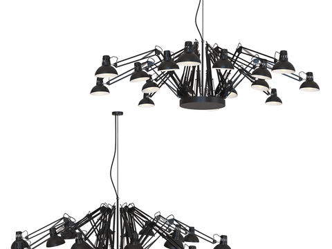 Moooi industrial wind chandelier hall chandelier