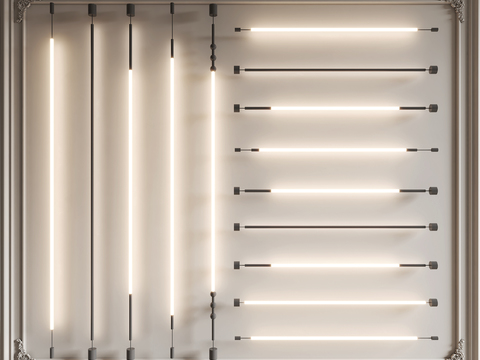 Skyline Light Linear Light Steel Strip Light