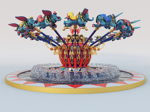 Dumbo turntable playground turntable