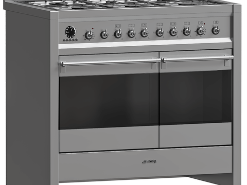 Smeg integrated stove oven grill