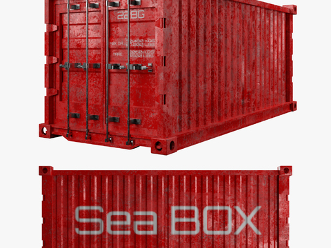 Industrial wind container freight container logistics box