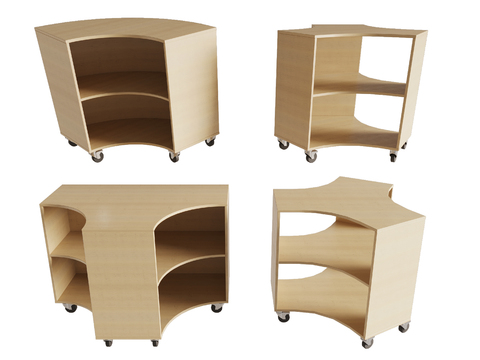 Arc Locker Special-shaped Cabinet Corner Cabinet