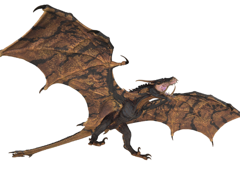 Flying Animals Western Dragon Tyrannosaurus