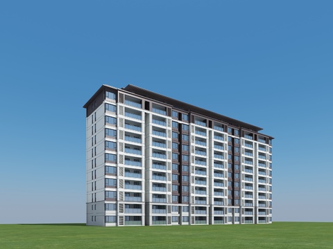 Residential commercial housing in high-rise residential quarters