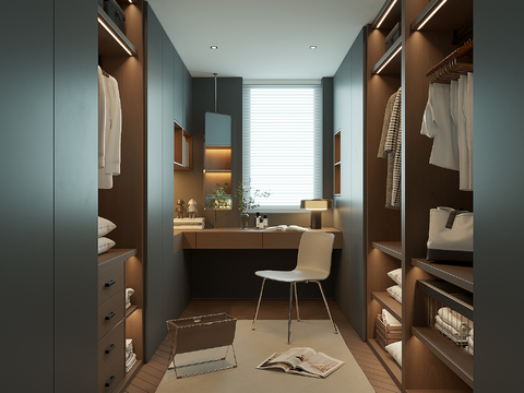 Modern Cloakroom