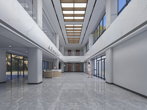 Modern Lobby Hall Reception