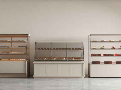 Bakery Shelf Cake Cabinet Dessert Store Shelf