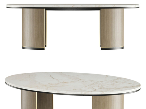 Marble conference table