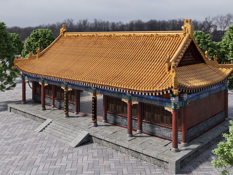 Ancient Chinese-style Palace Palace