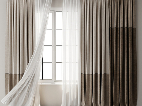 plain curtain window screen